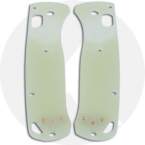 KP Custom G10 Scales for Benchmade Mini Bugout Knife - Jade - Contoured
