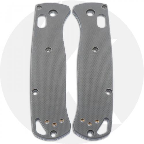 KP Custom G10 Scales for Benchmade Bugout Knife - Gray