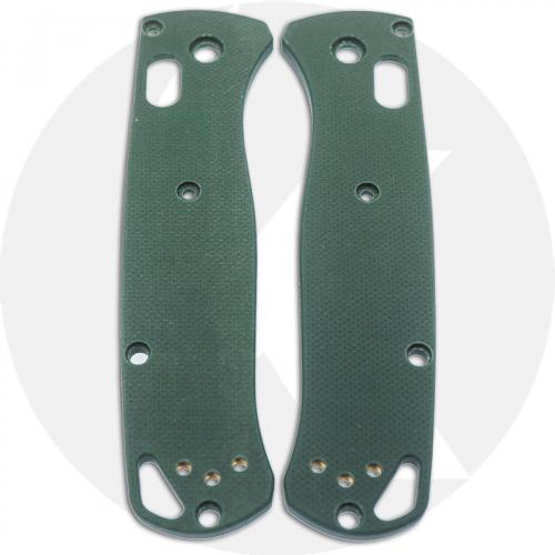 KP Custom G10 Scales for Benchmade Bugout Knife - Forest Green