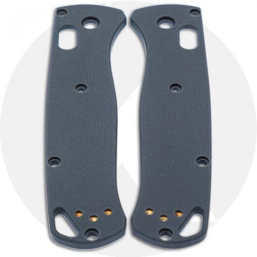 KP Custom G10 Scales for Benchmade Bugout Knife - Slate Blue
