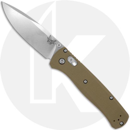 Benchmade Bugout G10 Scales - No Lanyard - Deep Chamfer - KP Produced