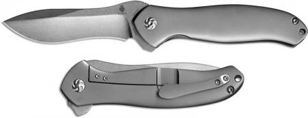 Kizer Bad Dog, Matte Silver Titanium, Ki-5463A1