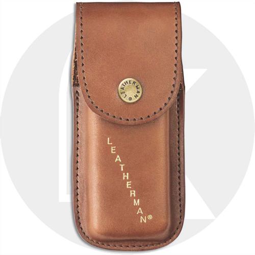 Leatherman Large Heritage Sheath 832595 Brown Leather Fits SuperTool 300, Surge, Signal Leatherman Tools