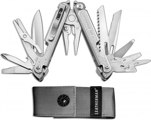 Leatherman FREE P4 Tool 832640 21 Function Multi Tool with Magnetic Architecture USA Made