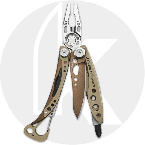 Leatherman SkeleTool CX 833546 Multi-Tool - Sandstorm