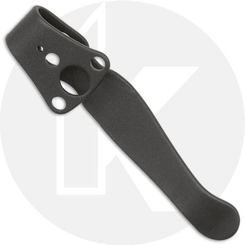 LynchNW Spyderco Native 5 FRN Titanium Deep Carry Pocket Clip - Sandwash