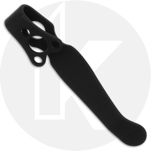 LynchNW Spyderco Shaman Titanium Deep Carry Pocket Clip - Black Cerakote