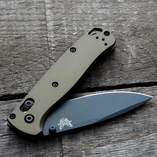 AWT Custom Aluminum Scales for Benchmade Bugout Knife - FDE - USA Made