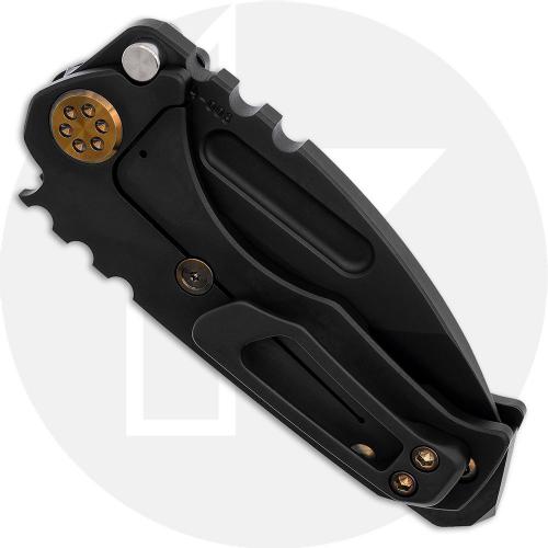 Medford Micro Praetorian T - PVD S45VN Tanto - PVD Bronze Filigree Ti - Frame Lock Folder - USA Made
