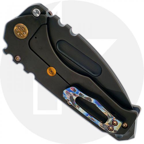 Medford Praetorian T - PVD S35VN Drop Point - Flamed Solar Flare Ti - Frame Lock Folder - USA Made