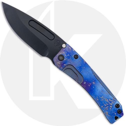 Medford Slim Midi - PVD S45VN Drop Point - Galaxy / PVD Ti - Frame Lock Folder - USA Made