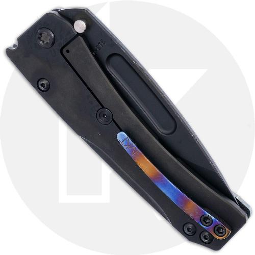 Medford Slim Midi - PVD S45VN Drop Point - Solar Flare / PVD Ti - Frame Lock Folder - USA Made