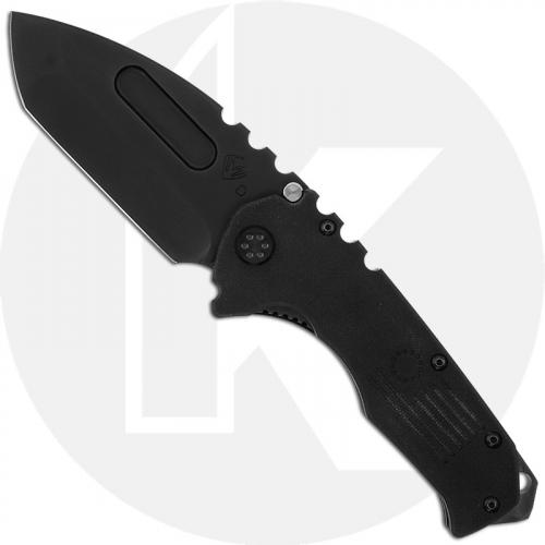 Medford Praetorian Scout M / P - PVD D2 Tanto - Black G10 - Liner Lock Folder - PVD Breaker - USA Made