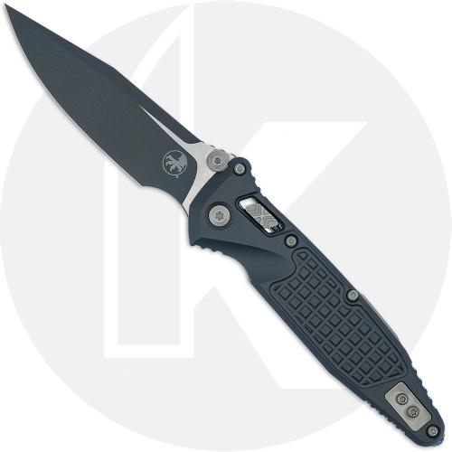 Microtech Socom 160RL-1FRCSG-Z13 Knife - Sniper Gray M390MK Clip Point - Sniper Gray Frag Pattern Aluminum - USA Made