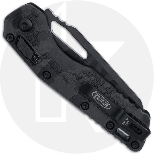 Microtech MSI RAM-LOK Knife - Cerakoted Sheepsfoot Bohler M390MK - Fluted Midnight Camo Camo Polymer