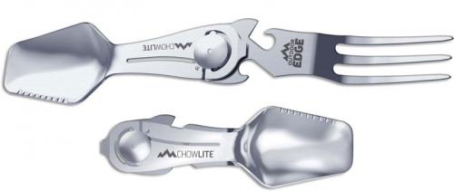 Outdoor Edge ChowLite - Compact Folding Mealtime Utensil - 6 Function Multi Tool - CWL-20C