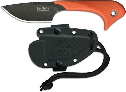 Outdoor Edge Le Duck Knife, Orange, OE-LDB20C