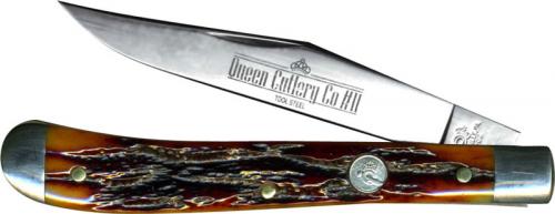 Queen Utility Knife, Honey Amber, QN-11ACSB