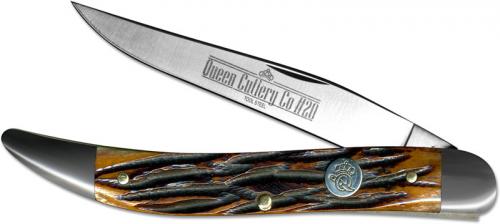 Queen Large Toothpick Knife, Stag Bone, QN-20SB