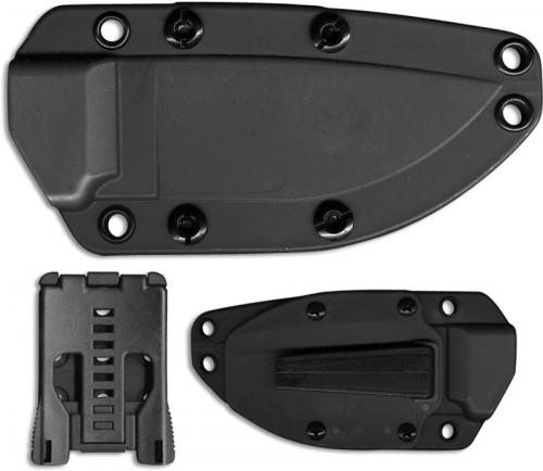 Ontario RAT-3 8621 Black Kydex Sheath with Boot Clip and Tek-Lok