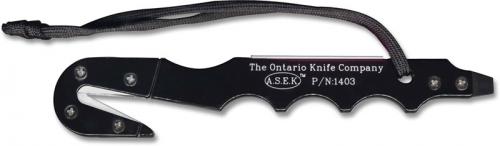 Ontario Knives: Ontario ASEK Strap Cutter Tool, QN-ASEKT