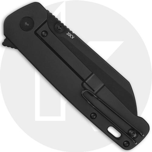 QSP Penguin Plus QS130XL-C - Black 20CV - Black Ti - Flipper Folder