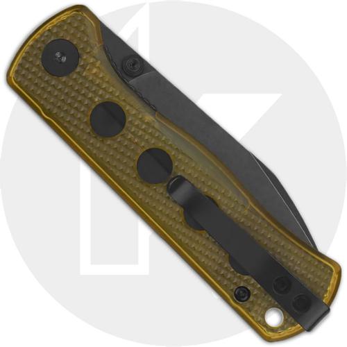 QSP Canary Folder QS150-J2 Knife - Blackwash 14C28N Drop Point - Ultem