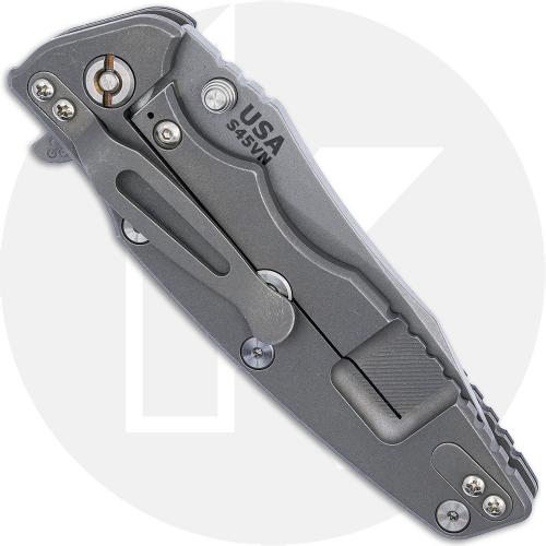 Rick Hinderer Eklipse 3.5 Knife - Slicer - Working Finish - Black G10