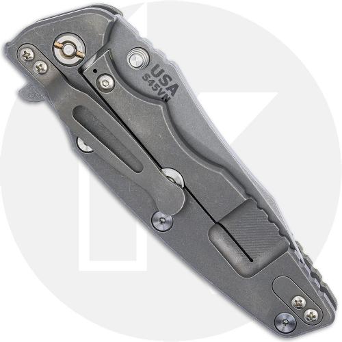 Rick Hinderer Eklipse 3.5 Knife - Slicer - Working Finish - OD Green G10