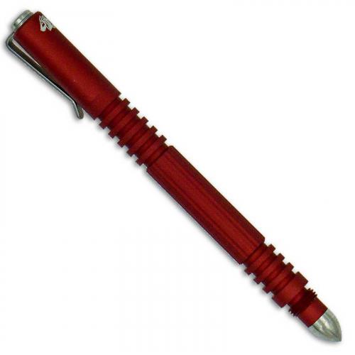 Hinderer Knives Investigator Pen - Aluminum - Red Hard Coated