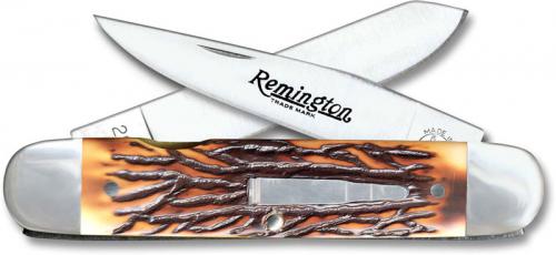 Remington Bullet Knife 1993 - Bush Pilot R-4356 - Faux Staglon Handle - USA Made - OLD NEW STOCK - BNIB