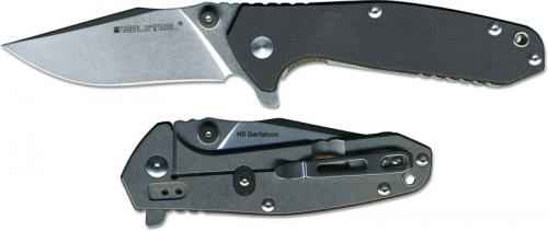 Real Steel H5 Knife, Black G10, RS-7751