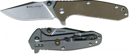 Real Steel H5 Knife, Brown G10, RS-7754