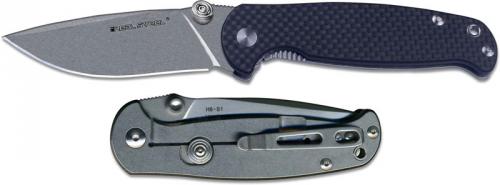 Real Steel H6 S1 Knife, G10 Carbon Fiber Laminate, RS-7774