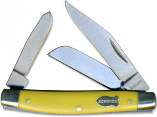 Old Timer Knives: Middleman Old Timer Knife, Yellow, SC-34OTY