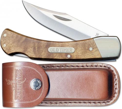 Old Timer Knives: Golden Bear Old Timer Knife, Desert Iron Wood, SC-6OTW