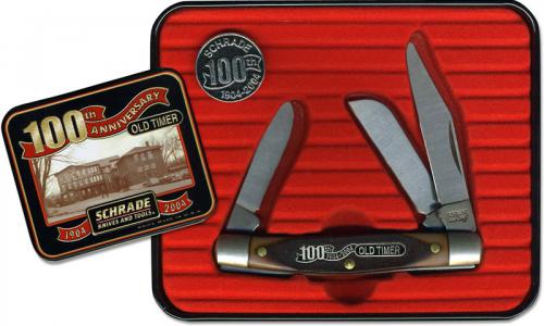 Old Timer Middleman Knife - A34OT - Limited Centennial Edition Tin Set - USA Made - OLD NEW STOCK - BNIB