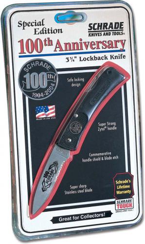 Schrade Firebird Lightweight Knife SH3CPANN - Limited 100 Year Anniversary Edition - USA Made - OLD NEW STOCK