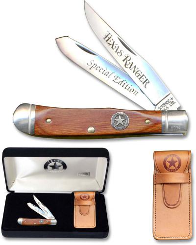 Schrade Texas Ranger Commemorative TXR4 - Limited Edition - Trapper - USA Made - DISCONTINUED ITEM - OLD NEW STOCK - BNIB