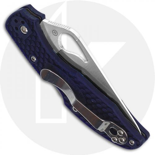 Spyderco Byrd Meadowlark 2 BY04PBL2 Knife Value Price EDC Lock Back Folder Blue FRN