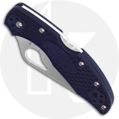 Spyderco Byrd Meadowlark 2 BY04PBL2 Knife Value Price EDC Lock Back Folder Blue FRN