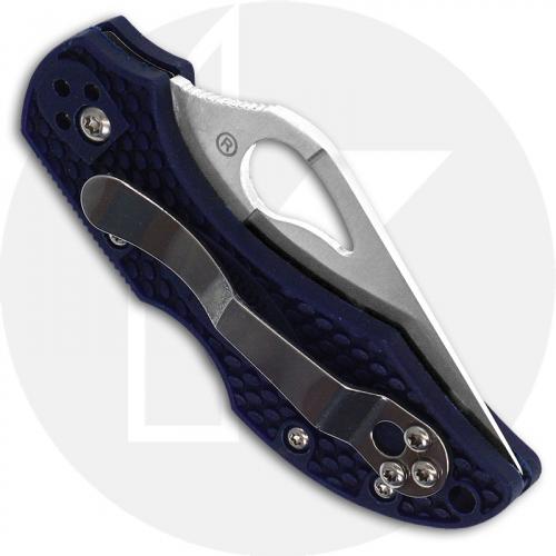 Spyderco Byrd Robin 2 BY10PBL2 Knife Value Price EDC Lock Back Folder Blue FRN