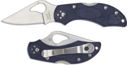 Spyderco Byrd Robin 2 BY10PBL2 Knife Value Price EDC Lock Back Folder Blue FRN