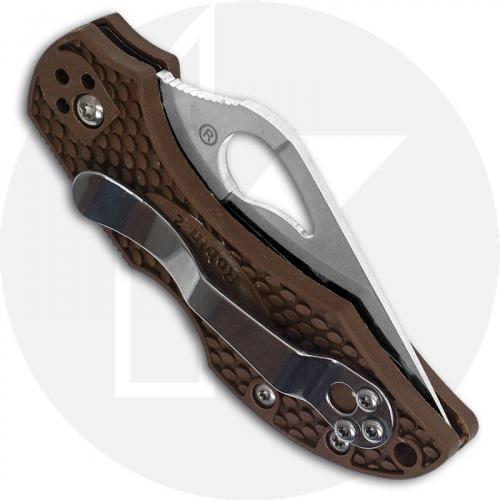 Spyderco Byrd Robin 2 BY10PBN2 Knife Value Price EDC Lock Back Folder Brown FRN