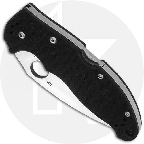 Spyderco Manix 83mm C101GPS - Part Serrated S30V Drop Point - Black G10 - Discontinued Item - Serial Numbered - BNIB