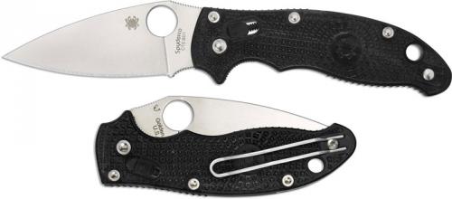 Spyderco Manix2 Lightweight, Black Handle, SP-C101PBK2