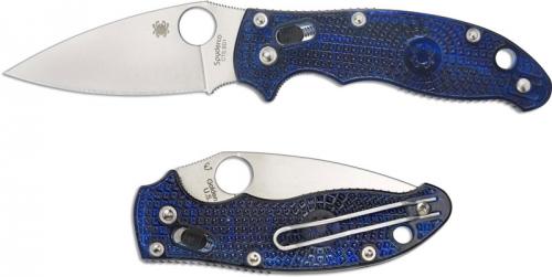 Spyderco Manix2 Lightweight Knife, SP-C101PBL2