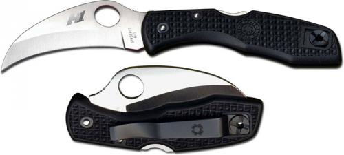 Spyderco Knives: Spyderco Tasman Salt Knife, Black Handle, SP-C106PBK