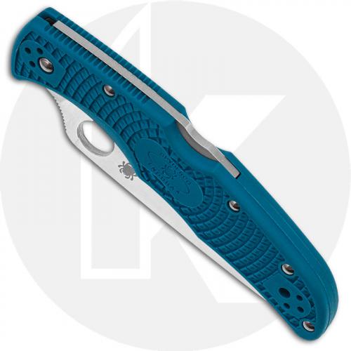 Spyderco Knives Spyderco Endura 4 Lightweight, Blue, SP-C10FPBL