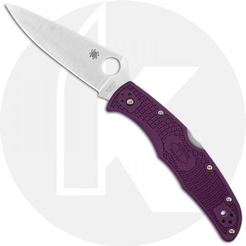 Spyderco Knives: Spyderco Endura 4 Lightweight, Purple, SP-C10FPPR